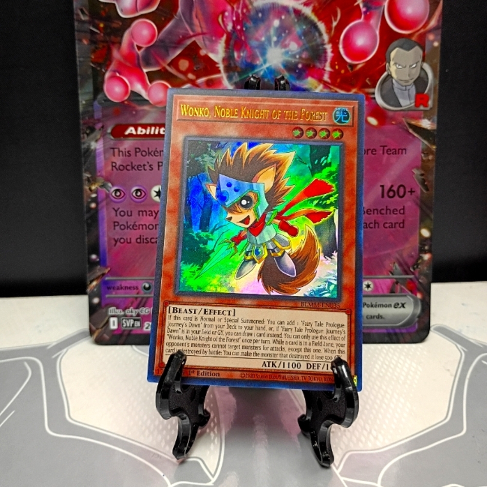 Yu-Gi-Oh! Wonko, Noble Knight of the Forest Card